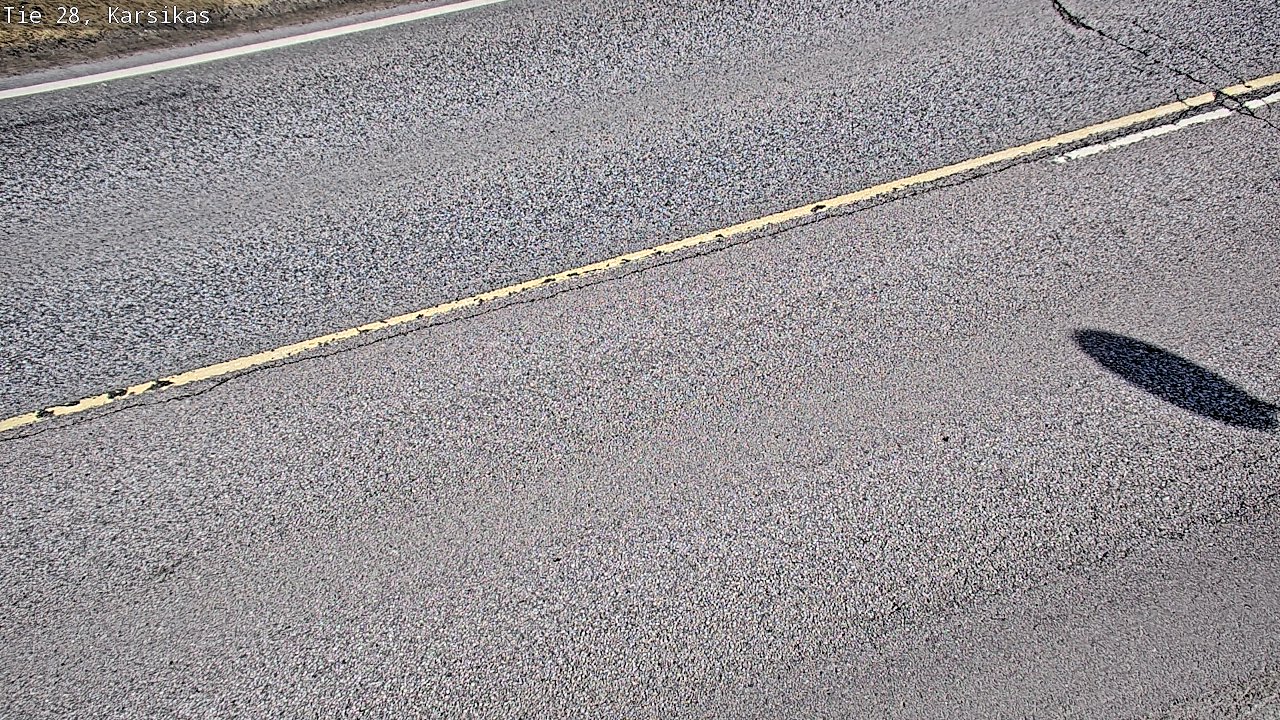 Weather Camera Image Väg 28 Haapavesi, Karsikas, Haapavesi, Pohjois-Pohjanmaa