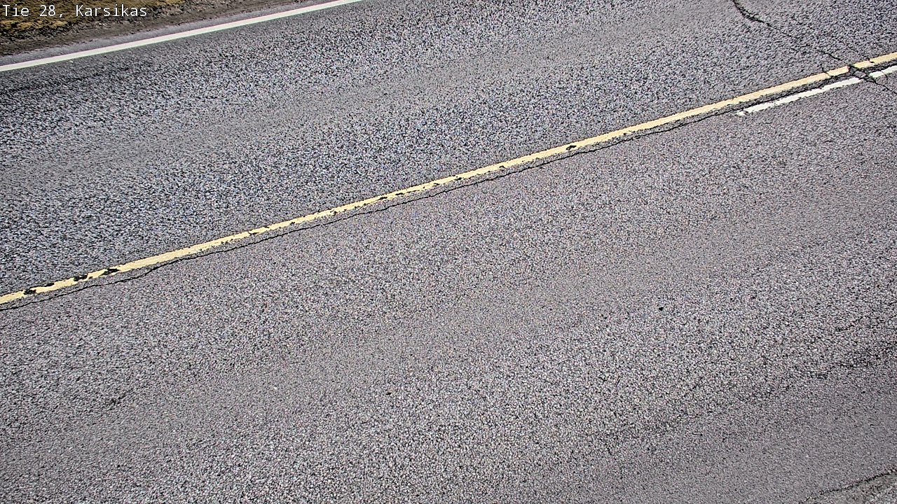 Weather Camera Image Väg 28 Haapavesi, Karsikas, Haapavesi, Pohjois-Pohjanmaa