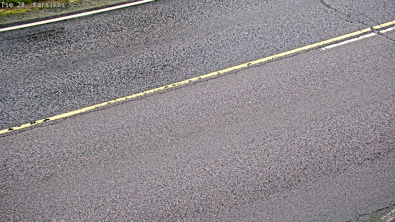 Weather Camera Image Road 28 Haapavesi, Karsikas, Haapavesi, Pohjois-Pohjanmaa