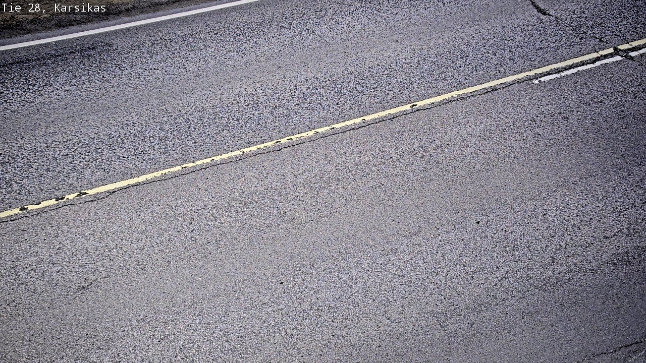 Weather Camera Image Väg 28 Haapavesi, Karsikas, Haapavesi, Pohjois-Pohjanmaa