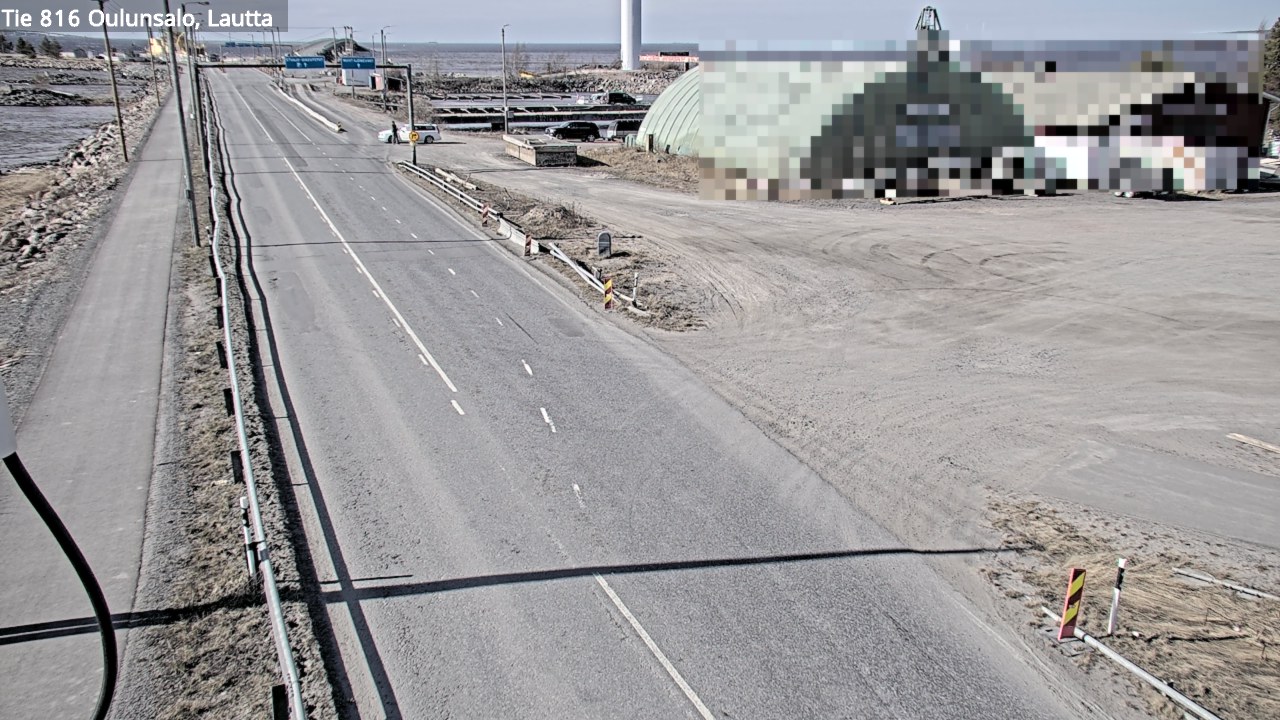 Weather Camera Image Road 816 Oulunsalo, Oulu, Pohjois-Pohjanmaa
