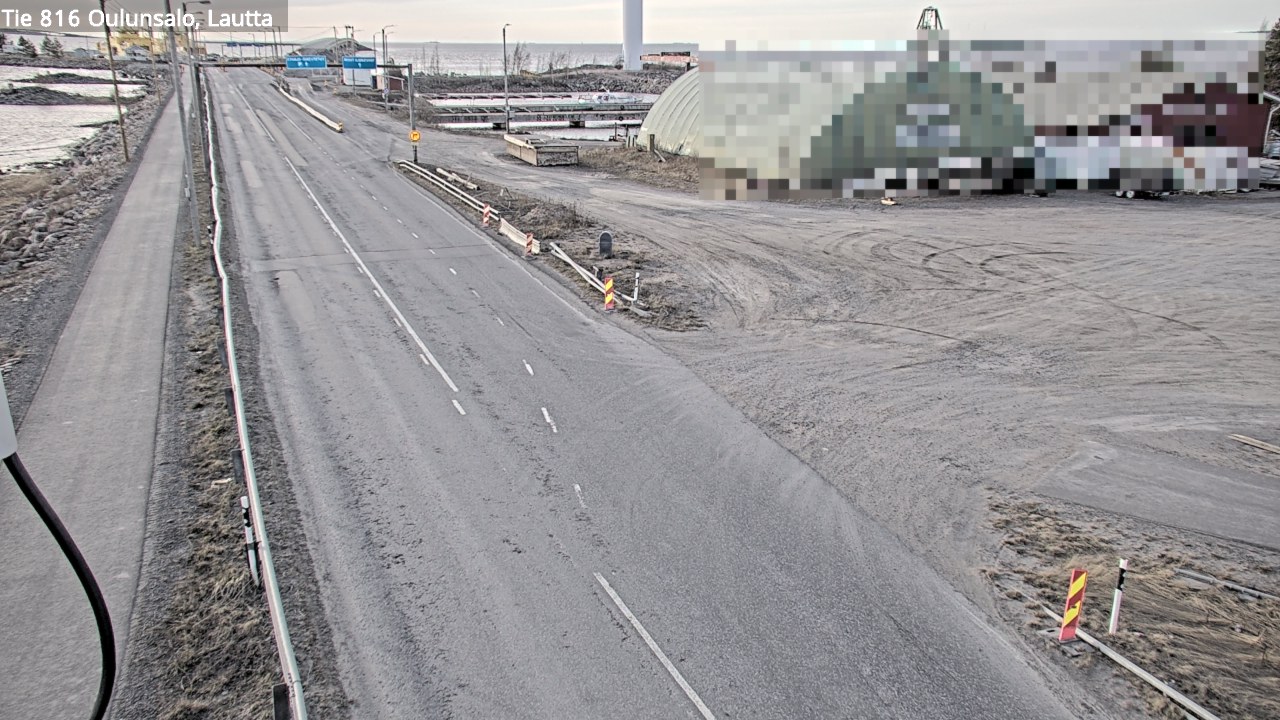 Weather Camera Image Road 816 Oulunsalo, Oulu, Pohjois-Pohjanmaa