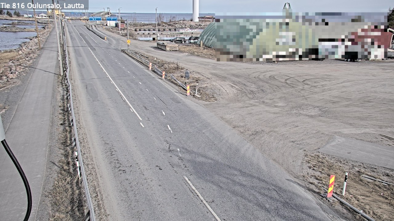 Weather Camera Image Road 816 Oulunsalo, Oulu, Pohjois-Pohjanmaa