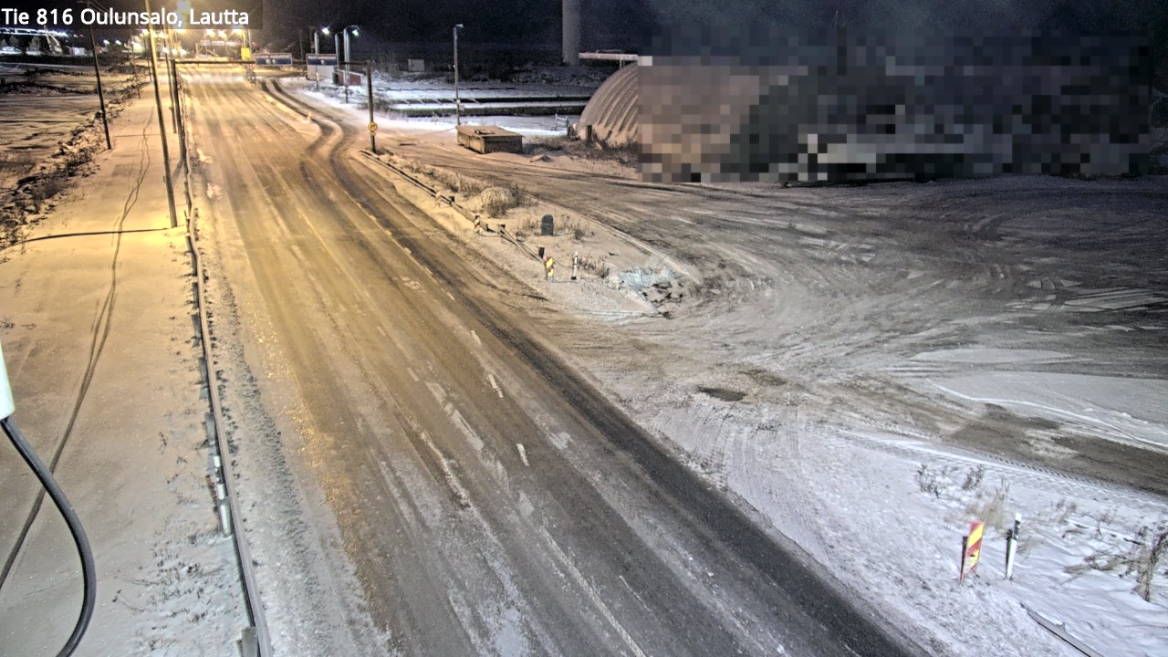 Weather Camera Image Road 816 Oulunsalo, Oulu, Pohjois-Pohjanmaa