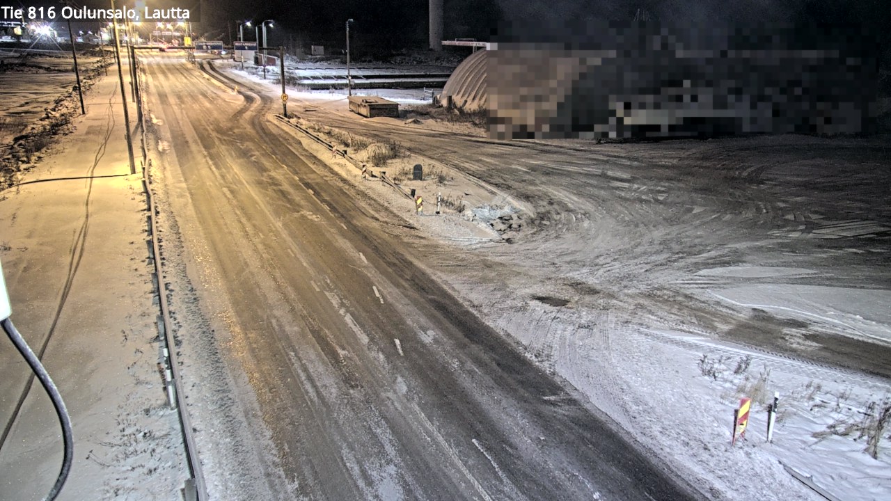 Weather Camera Image Road 816 Oulunsalo, Oulu, Pohjois-Pohjanmaa
