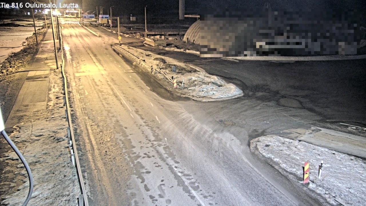 Weather Camera Image Road 816 Oulunsalo, Oulu, Pohjois-Pohjanmaa
