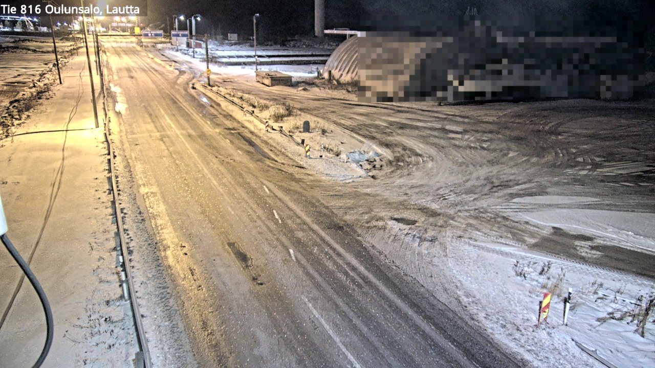 Weather Camera Image Road 816 Oulunsalo, Oulu, Pohjois-Pohjanmaa