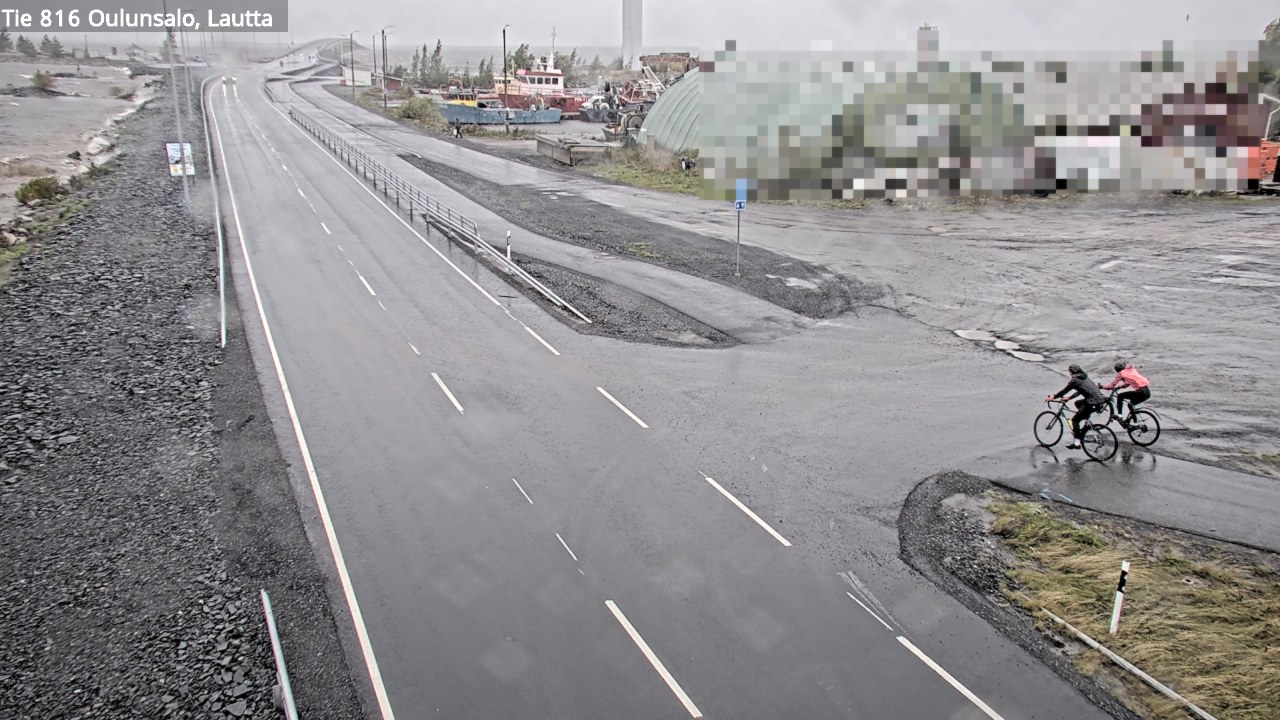 Kelikamerat Kuva Tie 816 Oulunsalo, lauttaranta, Oulu, Pohjois-Pohjanmaa