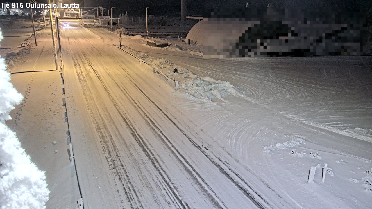 Weather Camera Image Road 816 Oulunsalo, Oulu, Pohjois-Pohjanmaa