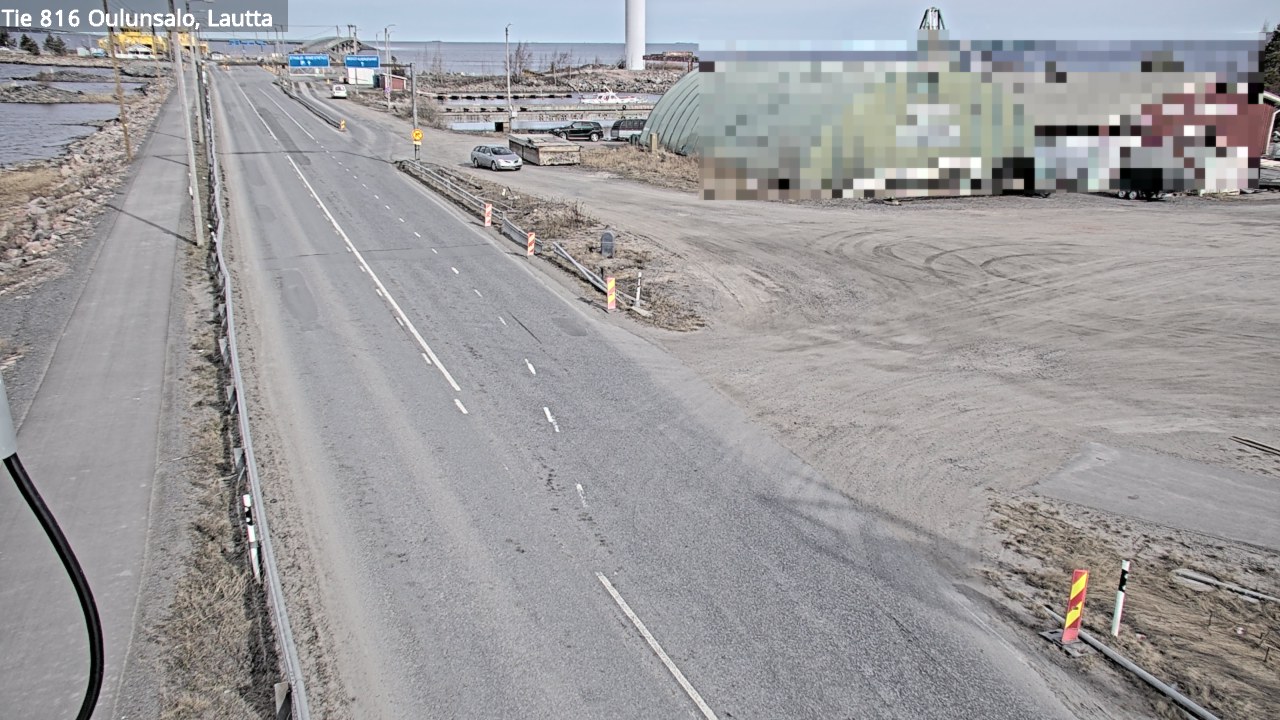 Weather Camera Image Road 816 Oulunsalo, Oulu, Pohjois-Pohjanmaa