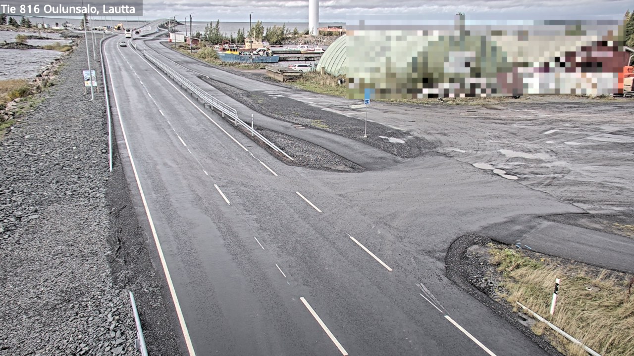 Weather Camera Image Road 816 Oulunsalo, Oulu, Pohjois-Pohjanmaa