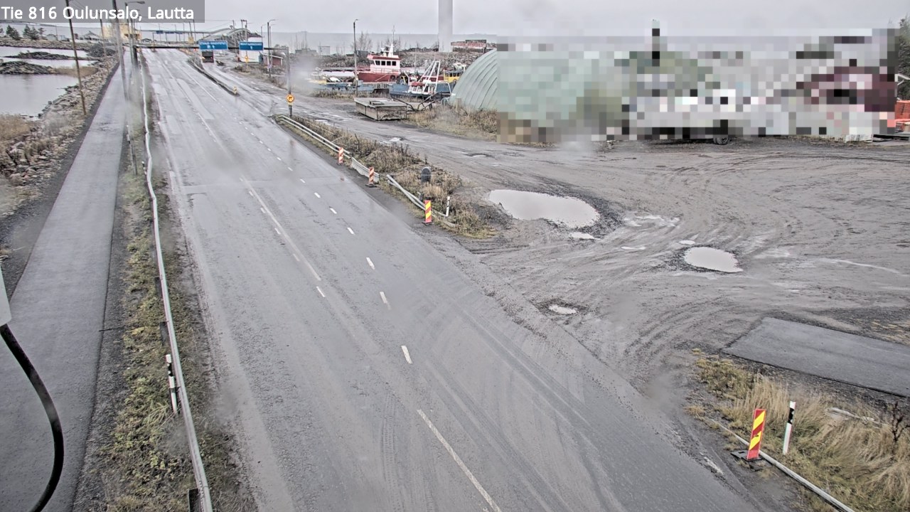 Kelikamerat Kuva Tie 816 Oulunsalo, lauttaranta, Oulu, Pohjois-Pohjanmaa