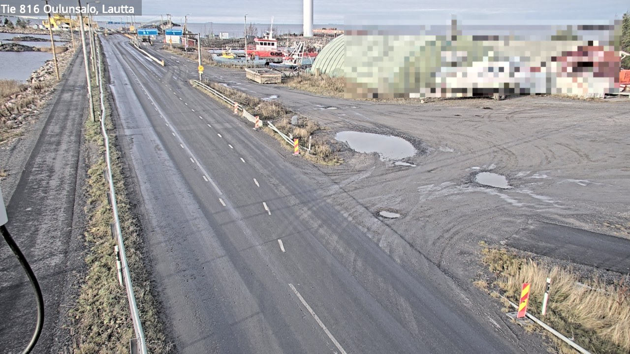 Kelikamerat Kuva Tie 816 Oulunsalo, lauttaranta, Oulu, Pohjois-Pohjanmaa