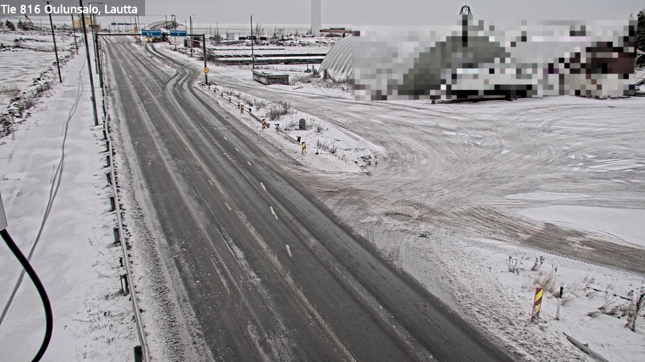 Weather Camera Image Road 816 Oulunsalo, Oulu, Pohjois-Pohjanmaa