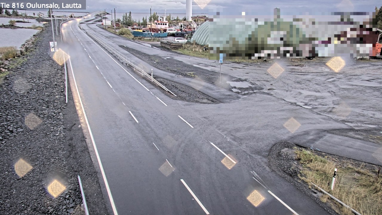 Kelikamerat Kuva Tie 816 Oulunsalo, lauttaranta, Oulu, Pohjois-Pohjanmaa