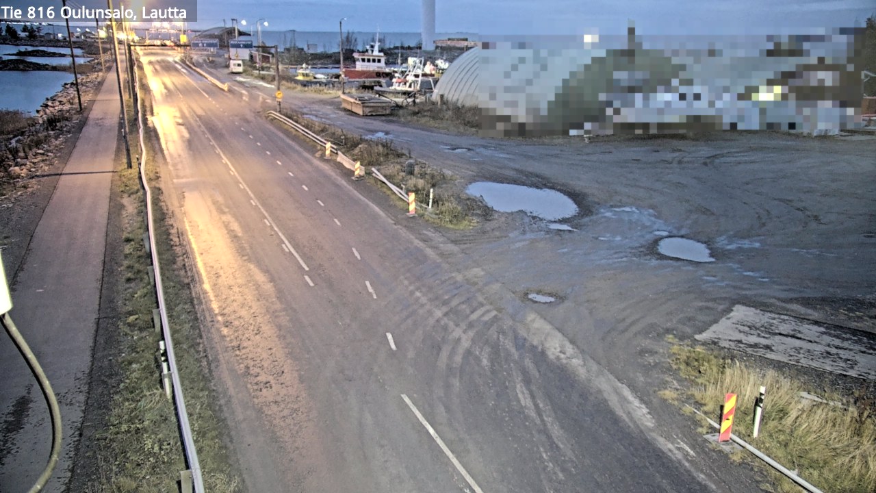 Kelikamerat Kuva Tie 816 Oulunsalo, lauttaranta, Oulu, Pohjois-Pohjanmaa