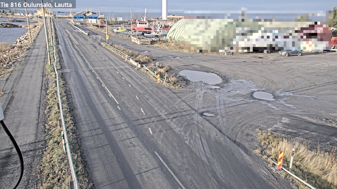 Kelikamerat Kuva Tie 816 Oulunsalo, lauttaranta, Oulu, Pohjois-Pohjanmaa