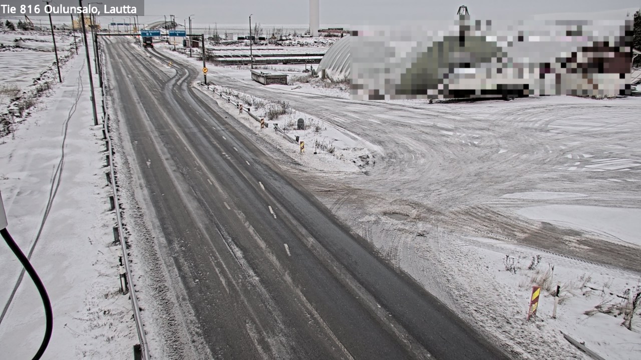 Weather Camera Image Road 816 Oulunsalo, Oulu, Pohjois-Pohjanmaa
