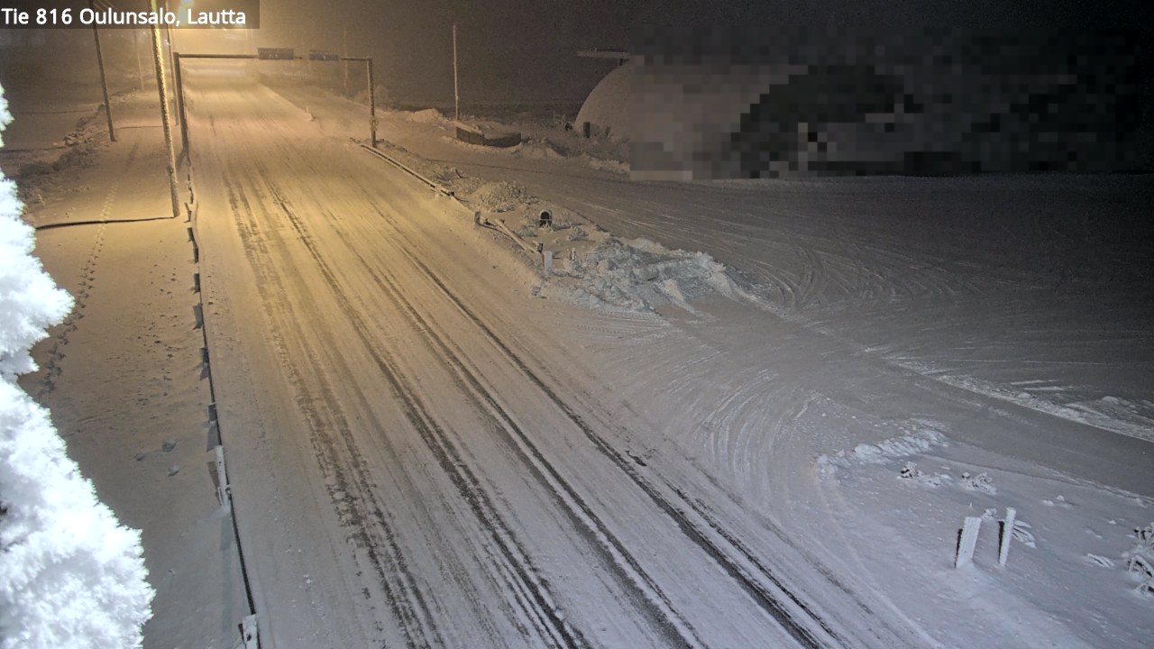 Weather Camera Image Road 816 Oulunsalo, Oulu, Pohjois-Pohjanmaa