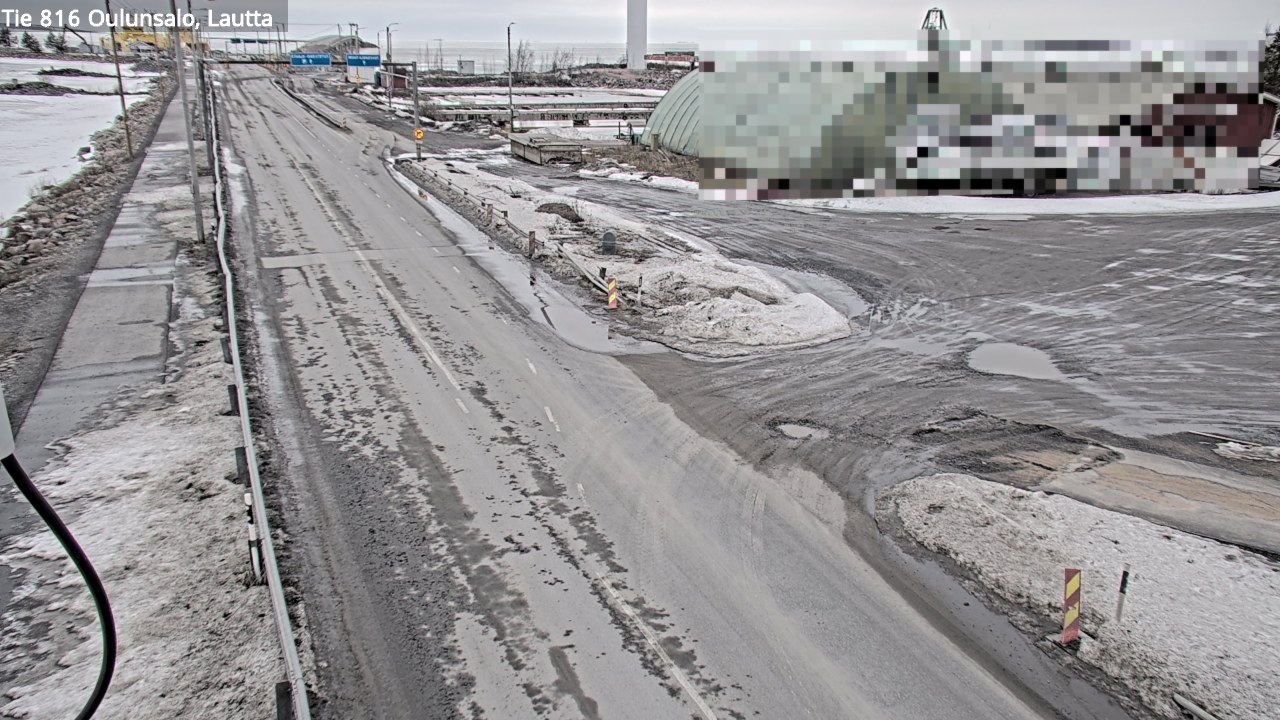 Kelikamerat Kuva Tie 816 Oulunsalo, lauttaranta, Oulu, Pohjois-Pohjanmaa