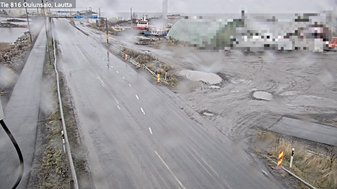 Kelikamerat Kuva Tie 816 Oulunsalo, lauttaranta, Oulu, Pohjois-Pohjanmaa