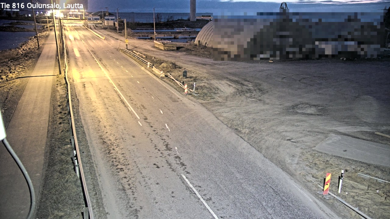 Weather Camera Image Road 816 Oulunsalo, Oulu, Pohjois-Pohjanmaa