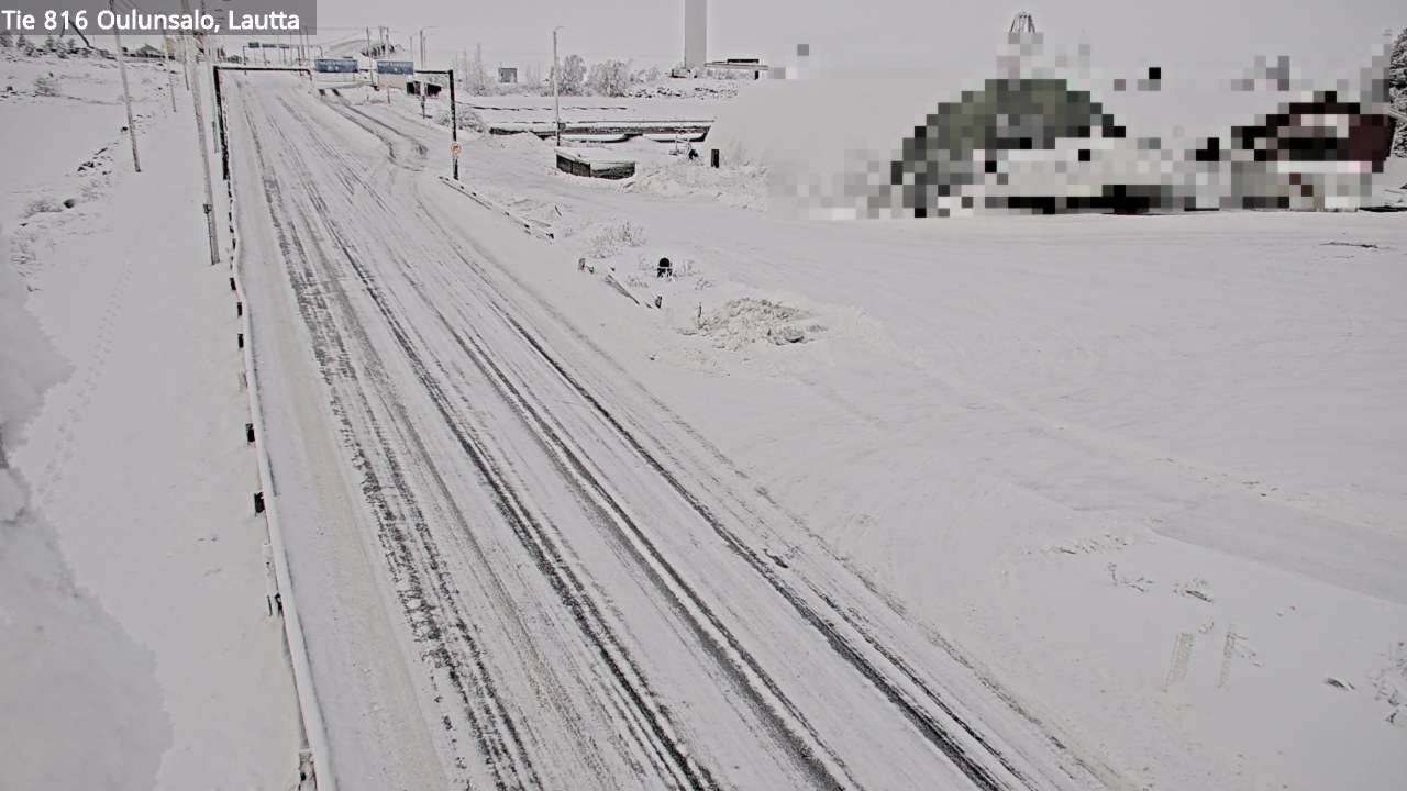 Weather Camera Image Road 816 Oulunsalo, Oulu, Pohjois-Pohjanmaa