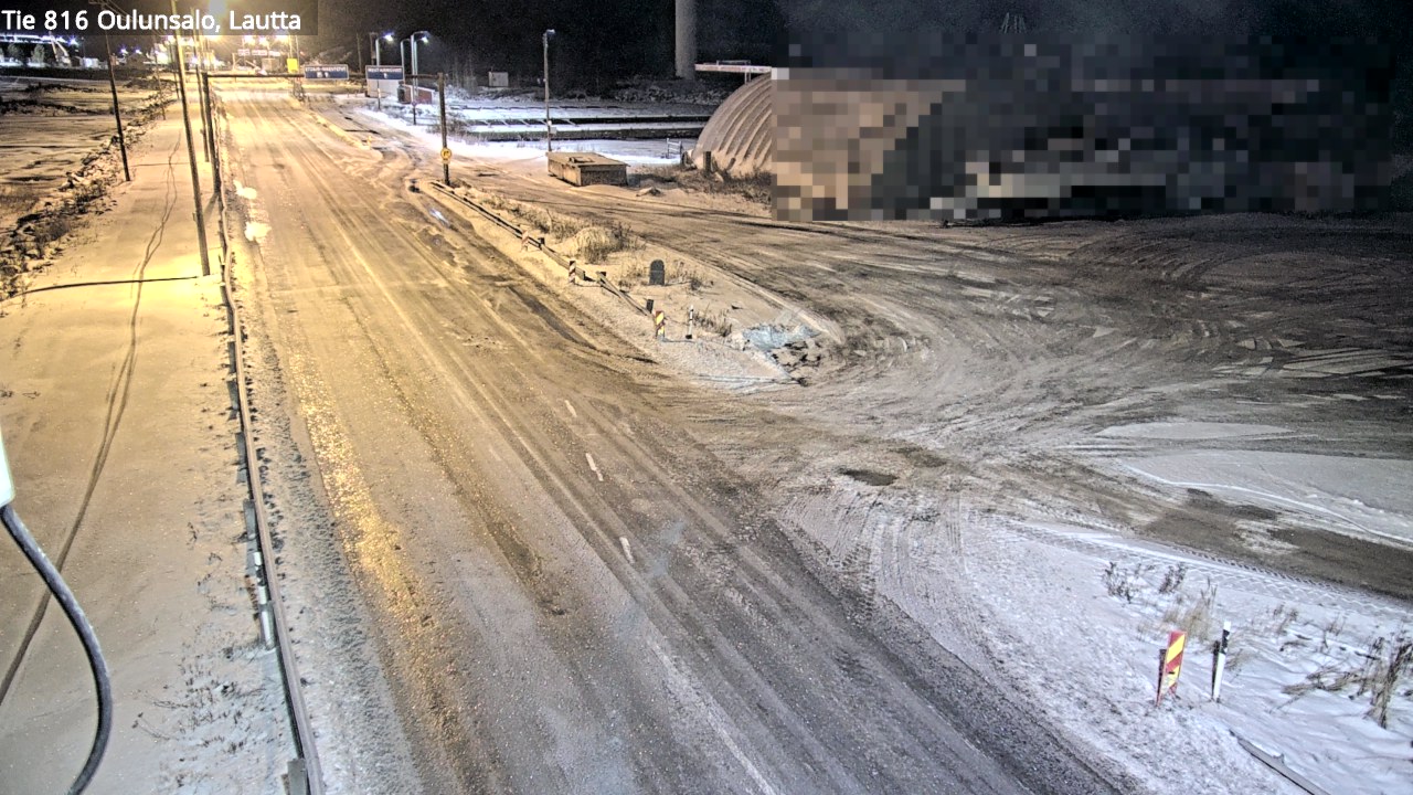 Weather Camera Image Road 816 Oulunsalo, Oulu, Pohjois-Pohjanmaa