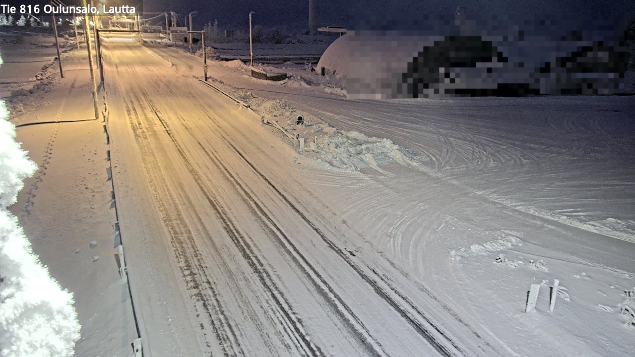 Weather Camera Image Road 816 Oulunsalo, Oulu, Pohjois-Pohjanmaa