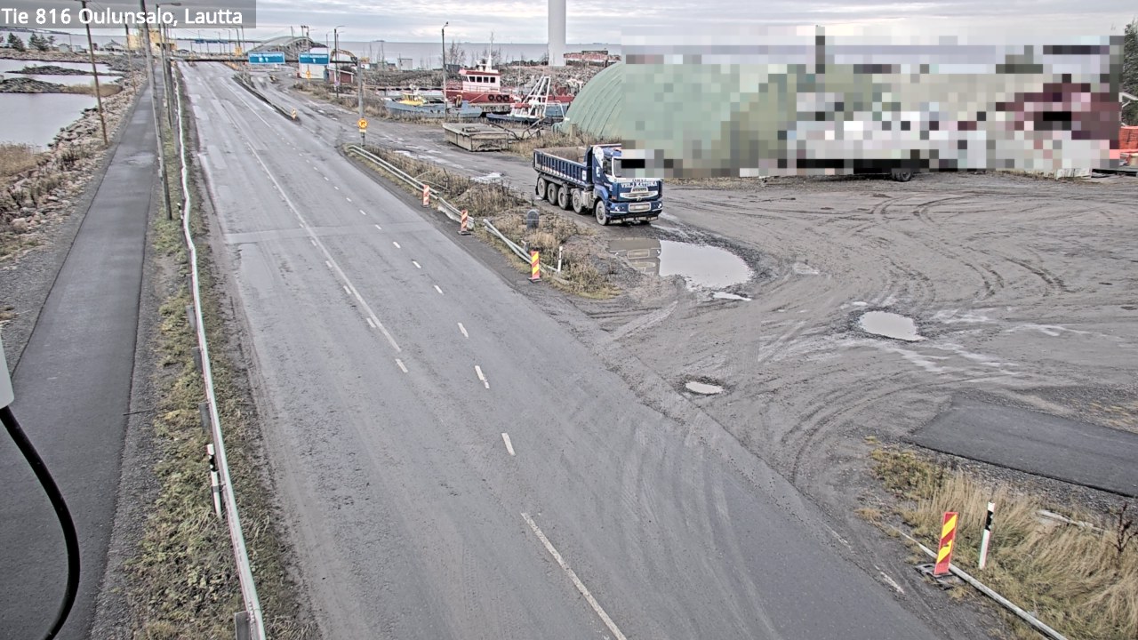 Kelikamerat Kuva Tie 816 Oulunsalo, lauttaranta, Oulu, Pohjois-Pohjanmaa