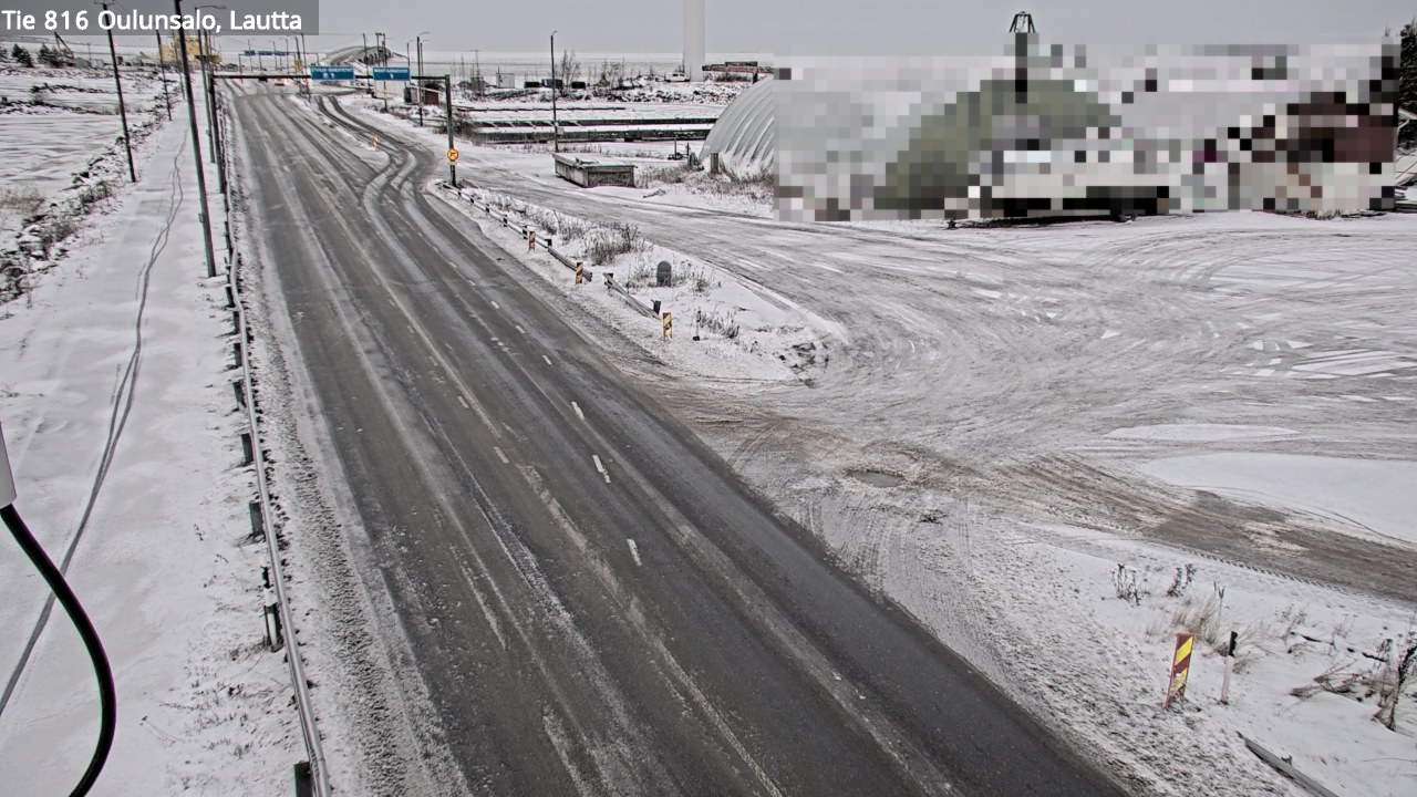 Weather Camera Image Road 816 Oulunsalo, Oulu, Pohjois-Pohjanmaa