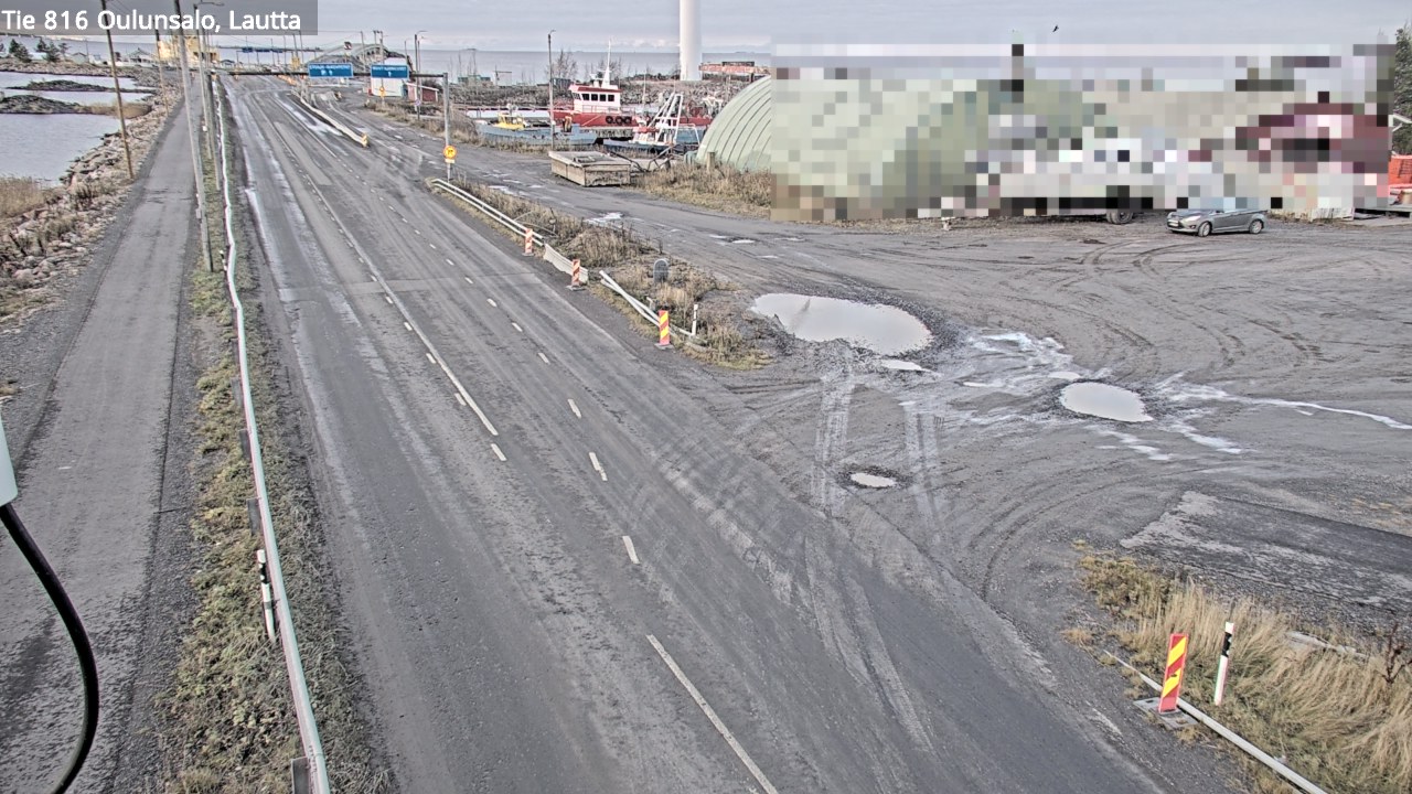 Kelikamerat Kuva Tie 816 Oulunsalo, lauttaranta, Oulu, Pohjois-Pohjanmaa