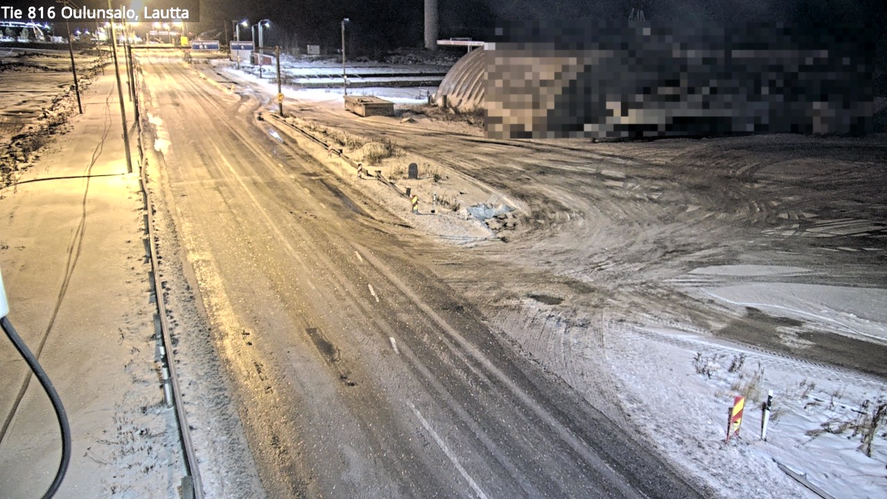 Weather Camera Image Road 816 Oulunsalo, Oulu, Pohjois-Pohjanmaa