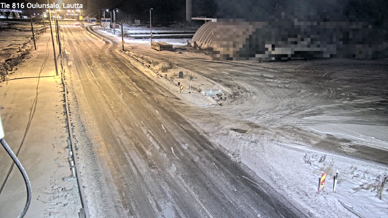 Weather Camera Image Road 816 Oulunsalo, Oulu, Pohjois-Pohjanmaa