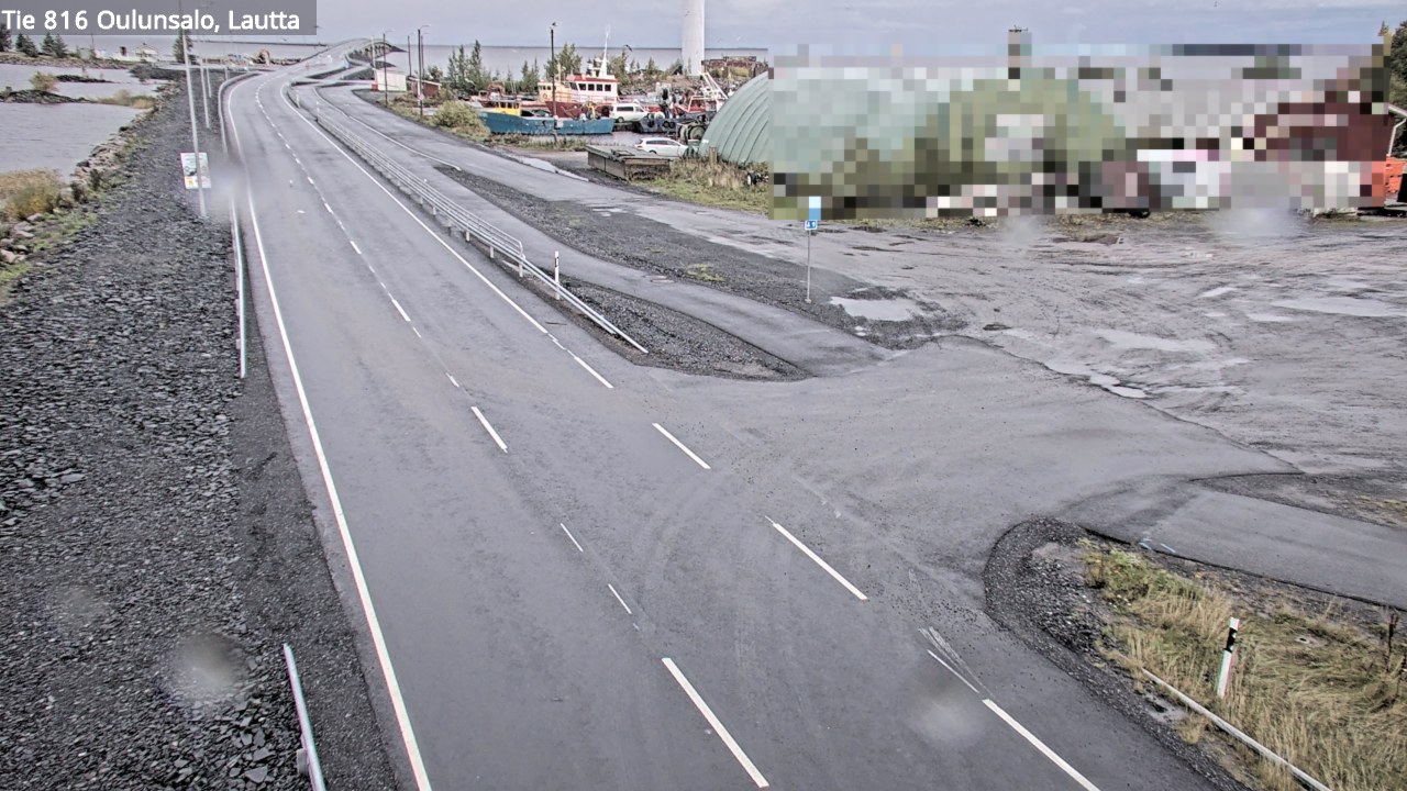 Weather Camera Image Road 816 Oulunsalo, Oulu, Pohjois-Pohjanmaa