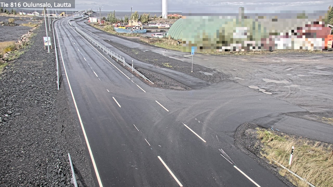 Weather Camera Image Road 816 Oulunsalo, Oulu, Pohjois-Pohjanmaa
