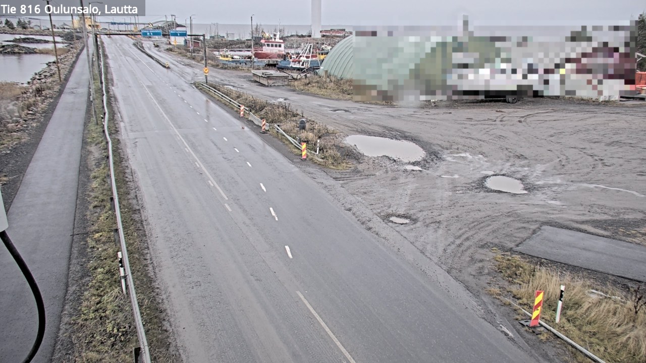 Kelikamerat Kuva Tie 816 Oulunsalo, lauttaranta, Oulu, Pohjois-Pohjanmaa