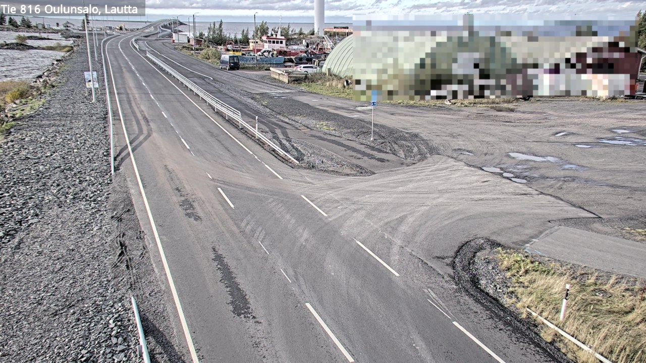Weather Camera Image Road 816 Oulunsalo, Oulu, Pohjois-Pohjanmaa