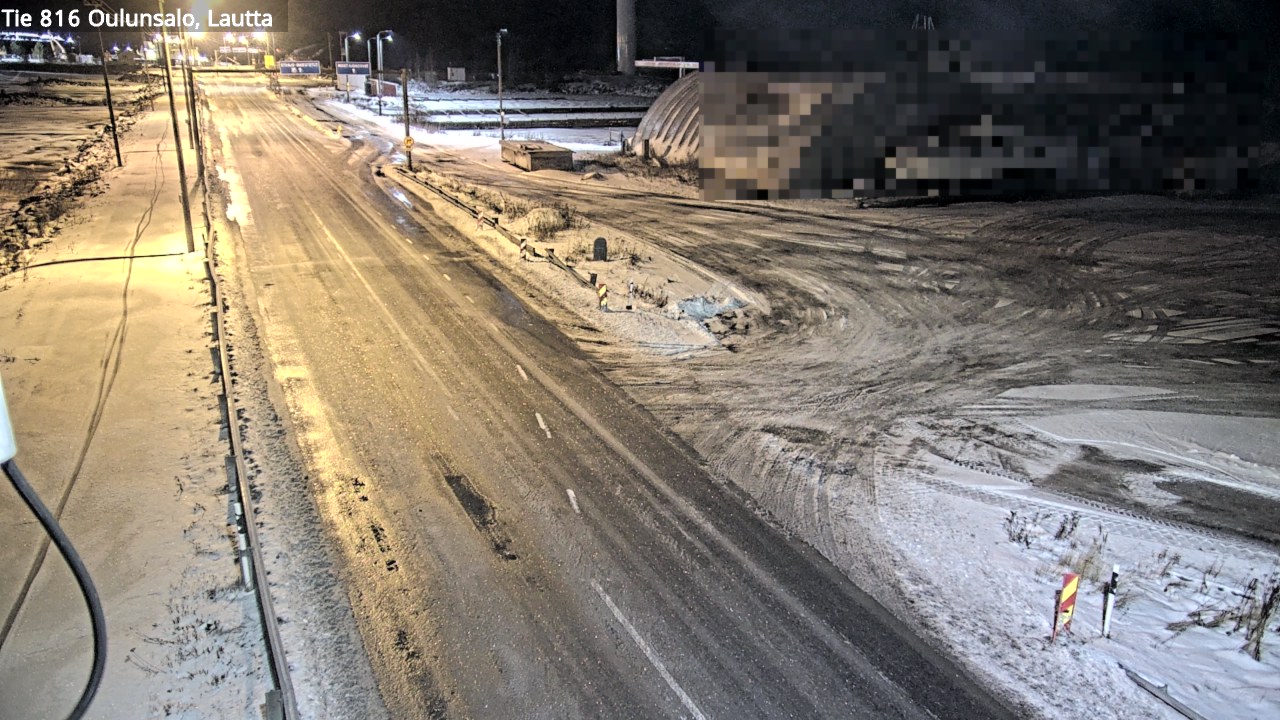 Weather Camera Image Road 816 Oulunsalo, Oulu, Pohjois-Pohjanmaa