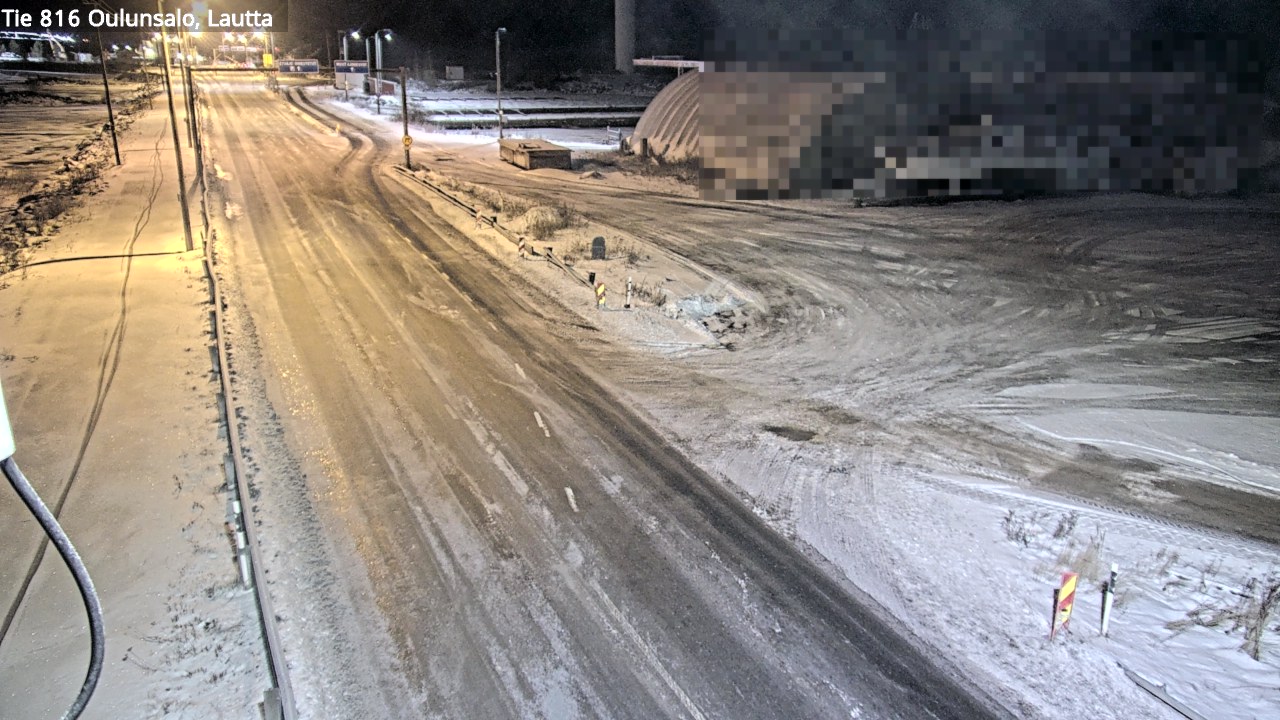 Weather Camera Image Road 816 Oulunsalo, Oulu, Pohjois-Pohjanmaa