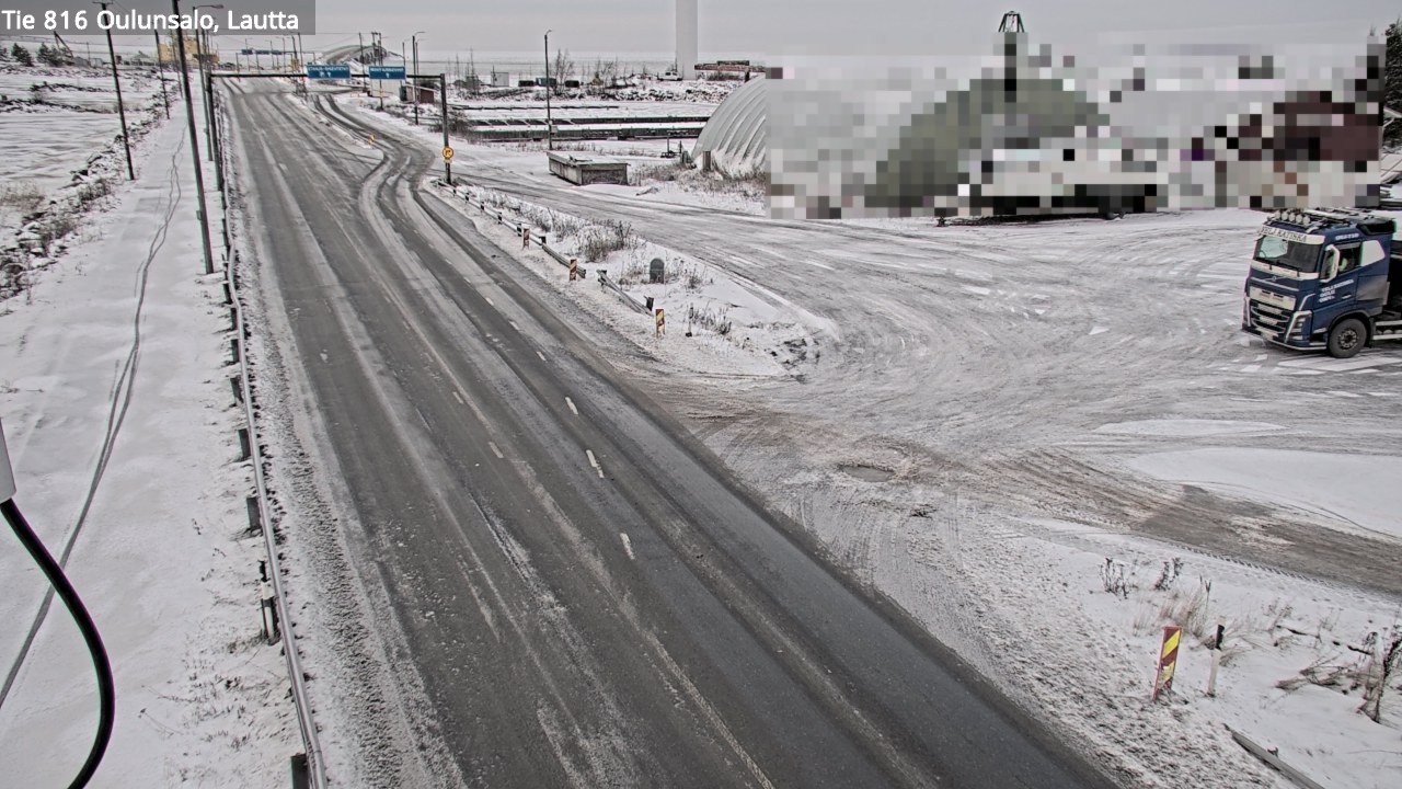 Weather Camera Image Road 816 Oulunsalo, Oulu, Pohjois-Pohjanmaa
