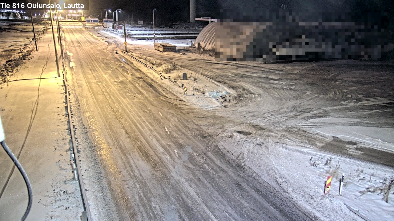 Weather Camera Image Road 816 Oulunsalo, Oulu, Pohjois-Pohjanmaa