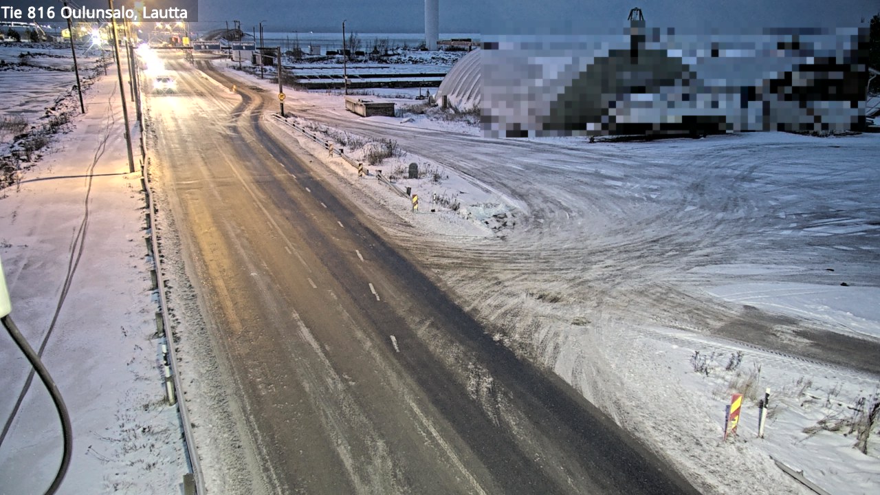 Weather Camera Image Road 816 Oulunsalo, Oulu, Pohjois-Pohjanmaa