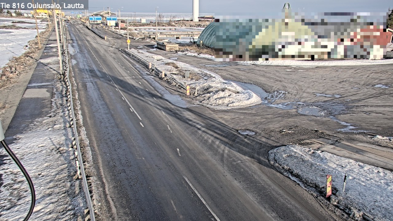 Kelikamerat Kuva Tie 816 Oulunsalo, lauttaranta, Oulu, Pohjois-Pohjanmaa