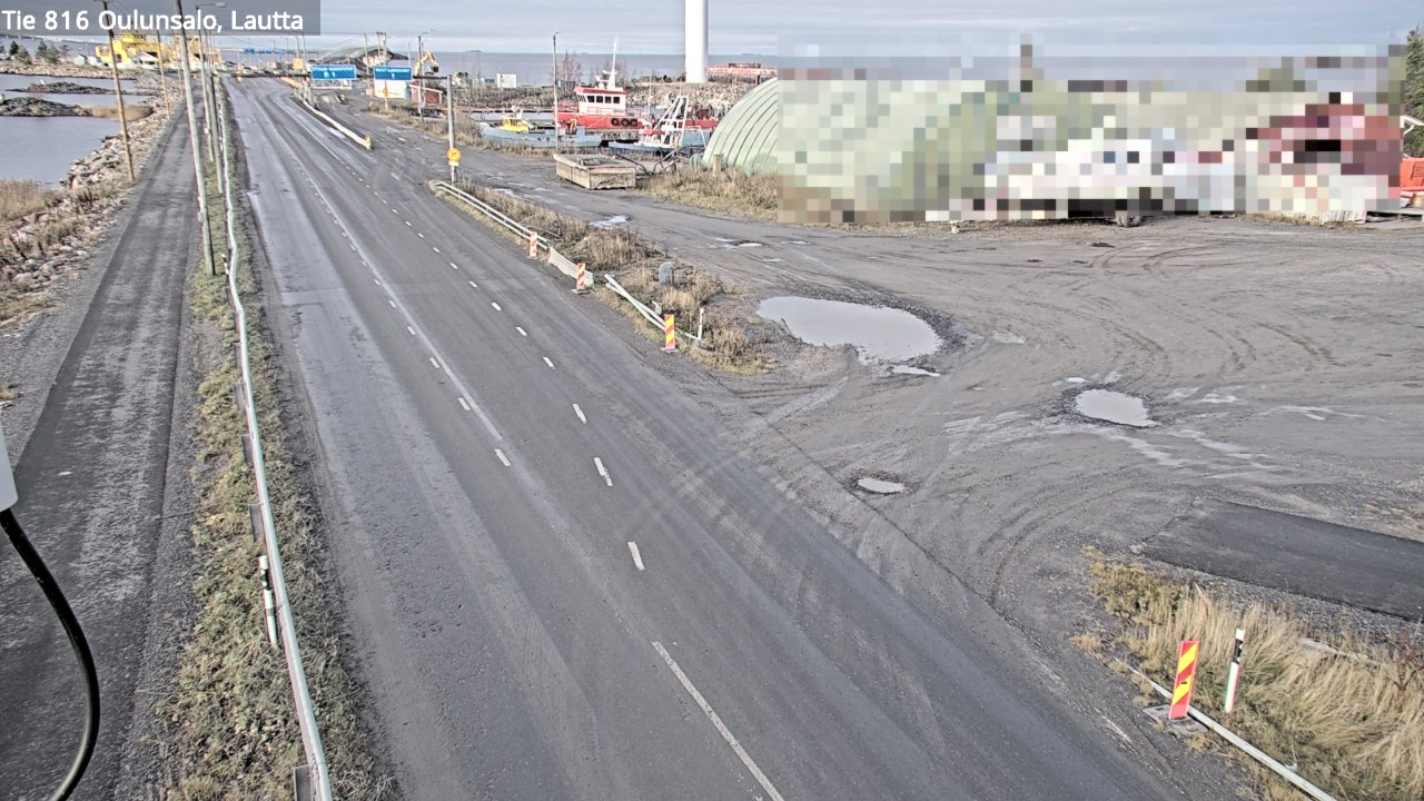 Kelikamerat Kuva Tie 816 Oulunsalo, lauttaranta, Oulu, Pohjois-Pohjanmaa