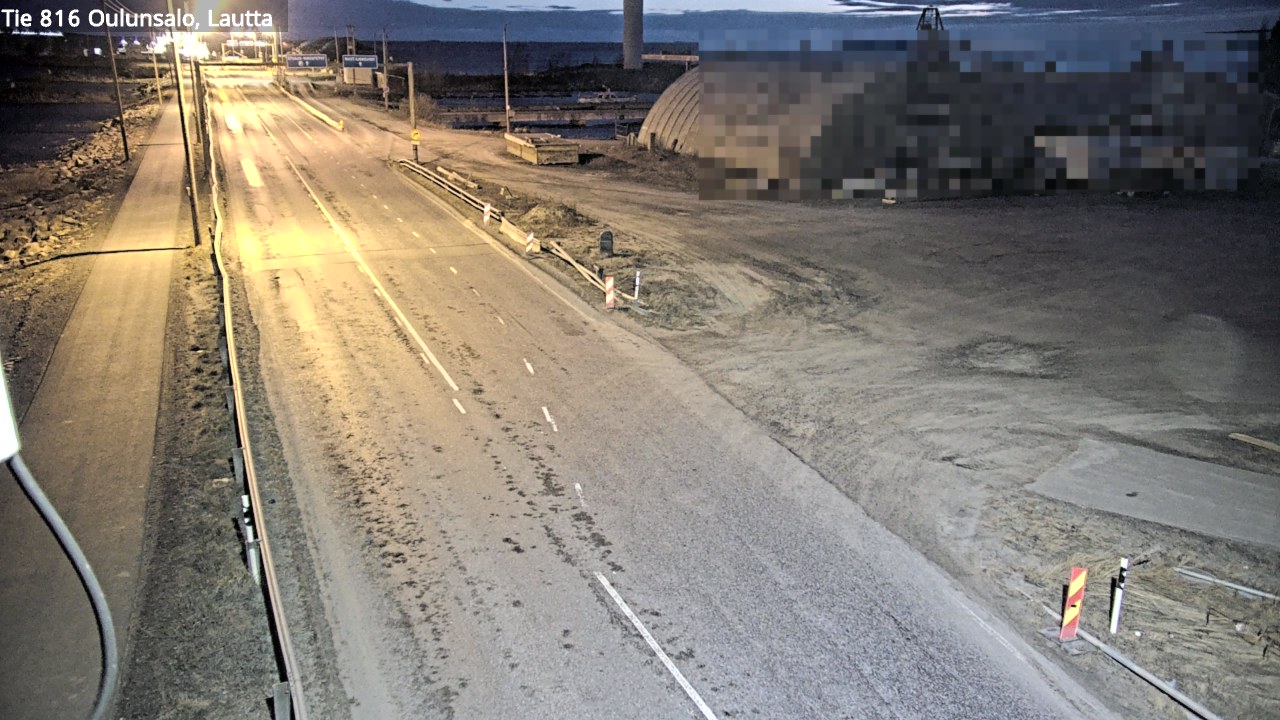 Weather Camera Image Road 816 Oulunsalo, Oulu, Pohjois-Pohjanmaa