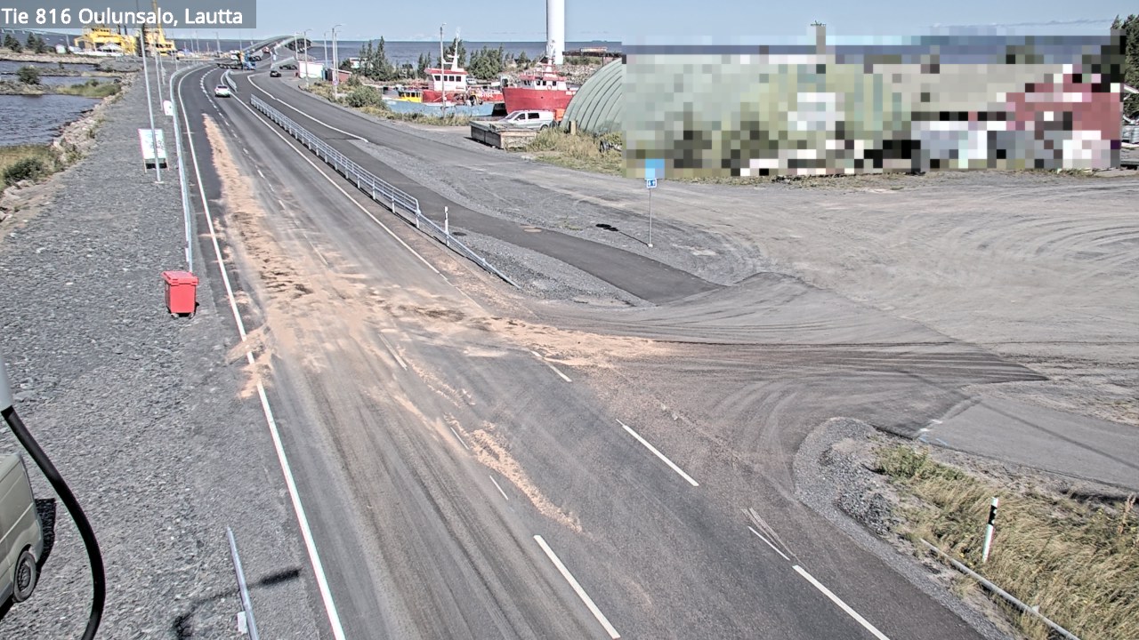 Weather Camera Image Road 816 Oulunsalo, Oulu, Pohjois-Pohjanmaa