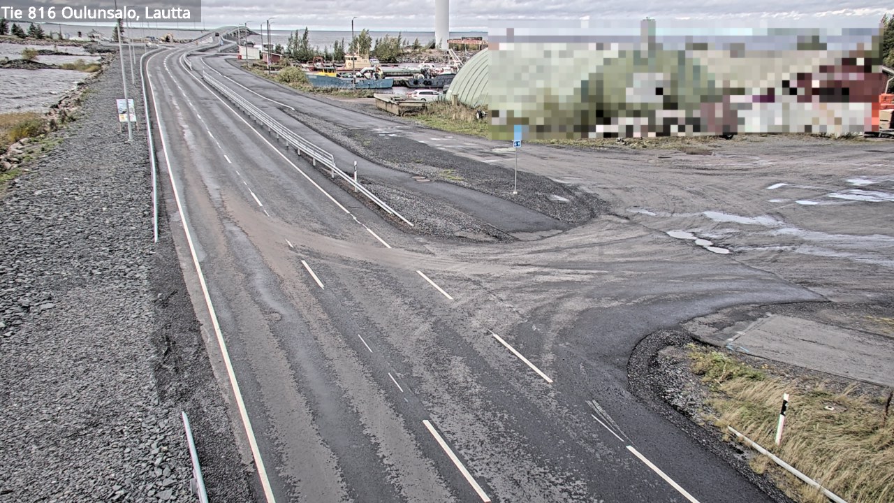 Weather Camera Image Road 816 Oulunsalo, Oulu, Pohjois-Pohjanmaa