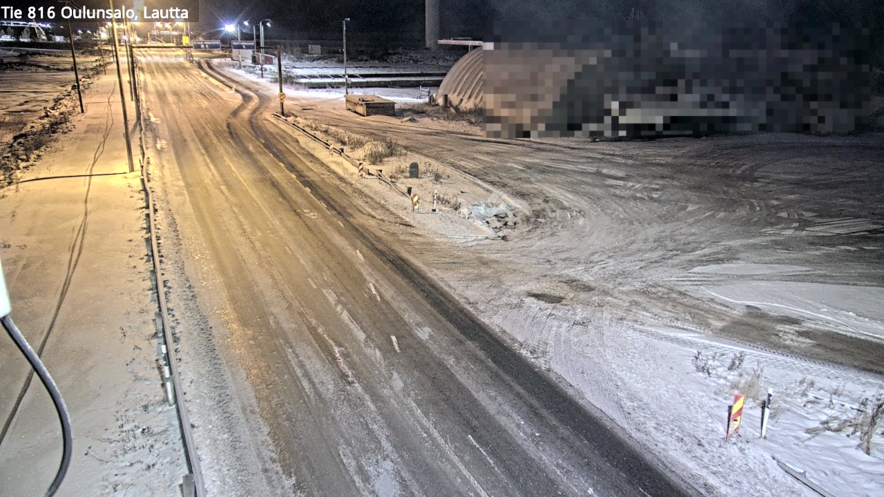 Weather Camera Image Road 816 Oulunsalo, Oulu, Pohjois-Pohjanmaa