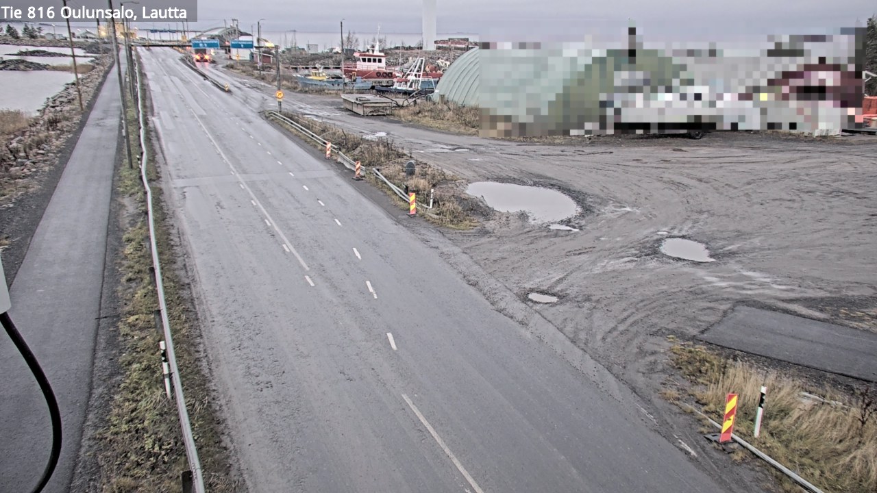 Kelikamerat Kuva Tie 816 Oulunsalo, lauttaranta, Oulu, Pohjois-Pohjanmaa